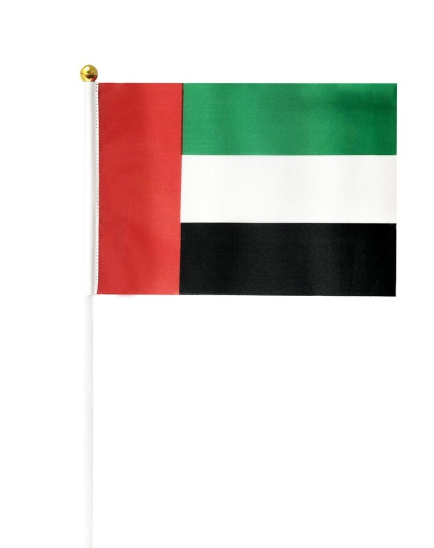 Party Zone UAE Flags - 12pcs/pk