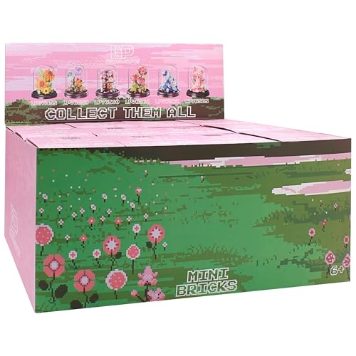 CHRISTMAS MINIBRICKS PINK ROSES