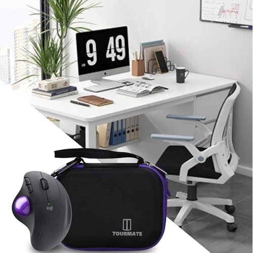 Hard Travel Case for Logitech Ergo M570 M575 / Nulea Wireless Trackball Mouse - USB