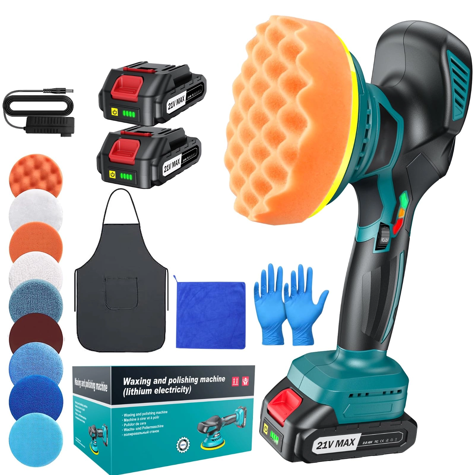 XIAZIR Cordless Car Polisher - 150mm