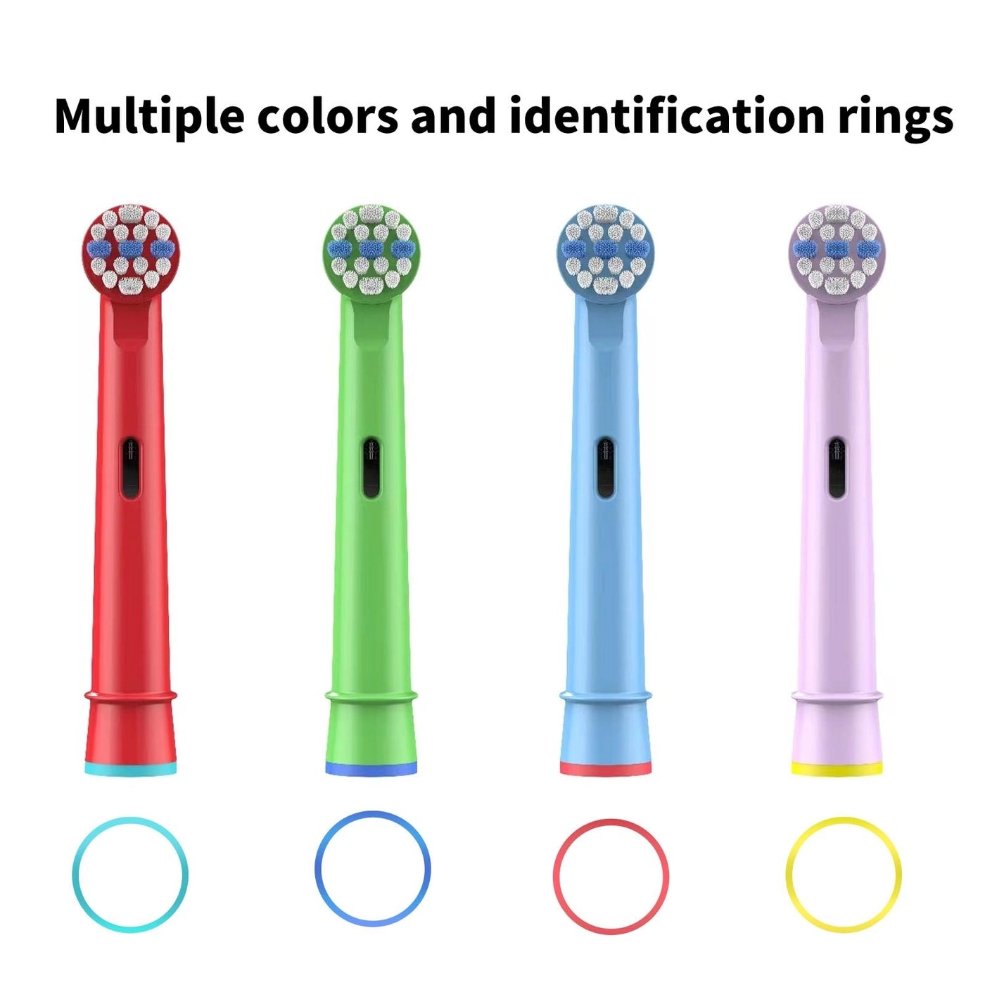 Kids Replacement Heads - 16pcs Ultra Soft Bristles