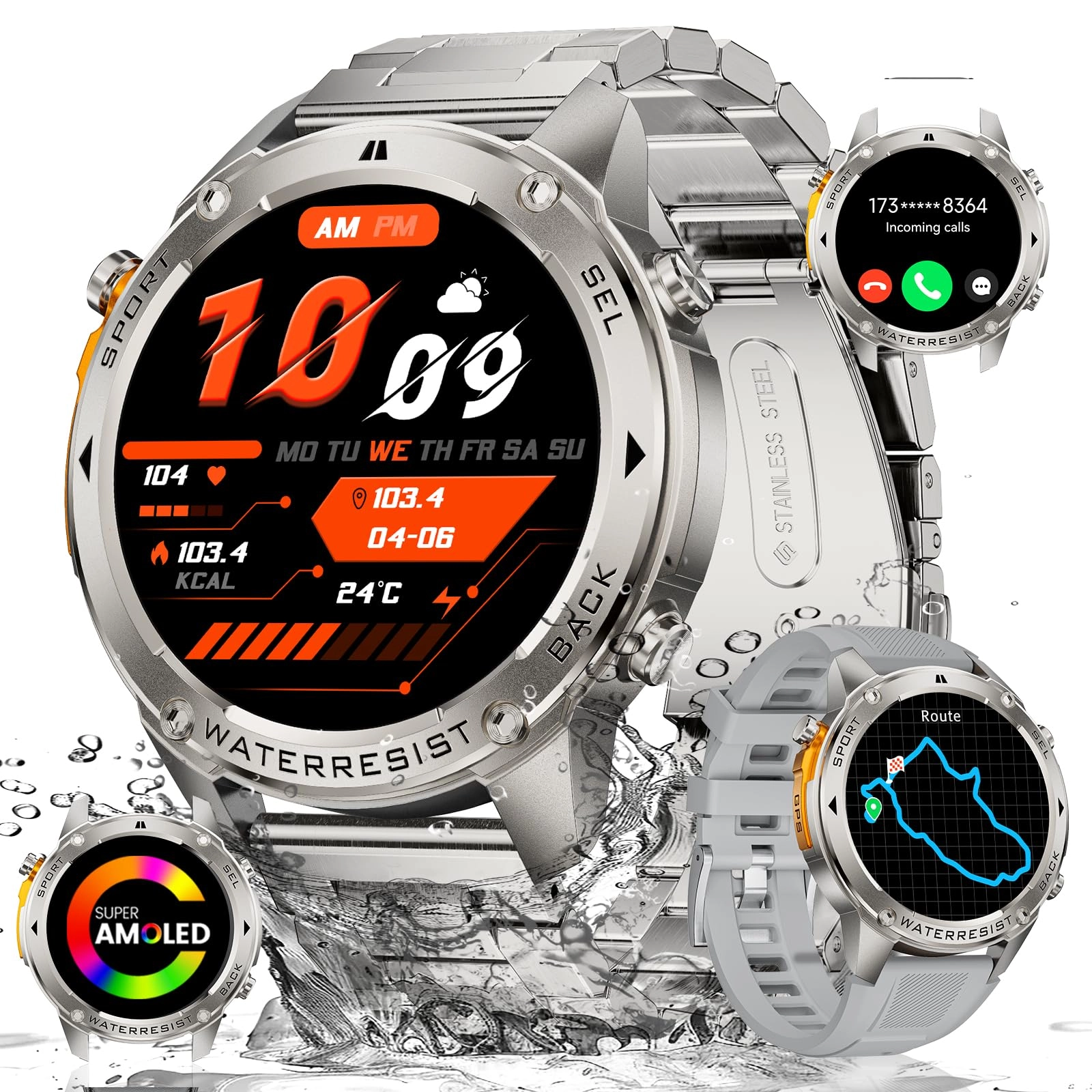 LIGE DM2 high-strength metal GPS