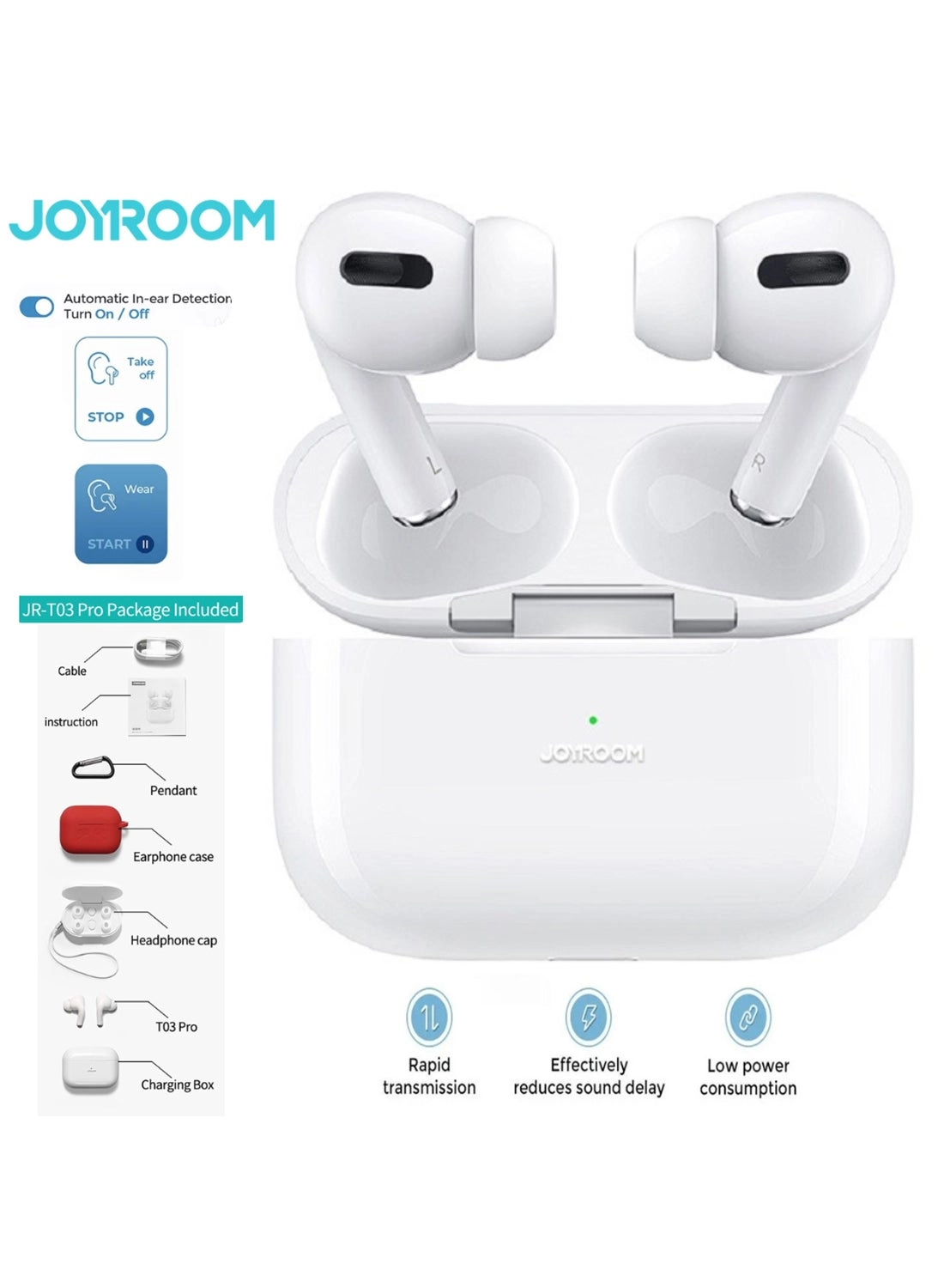 JR-T03S Pro Wireless Earbud