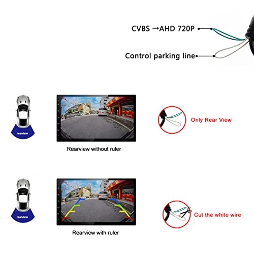 Car Rear View Camera - Night vision Wire