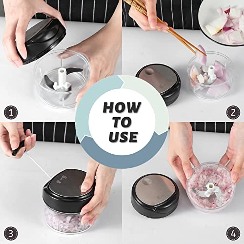 Manual Vegetable Chopper - 250ml