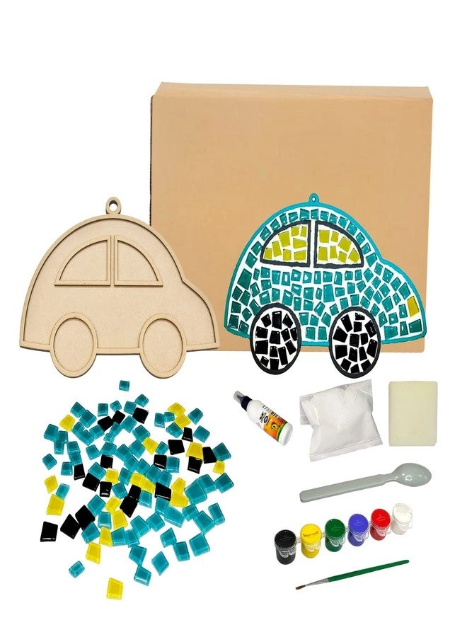 car Glass Mosaic Art and Craft DIY kit