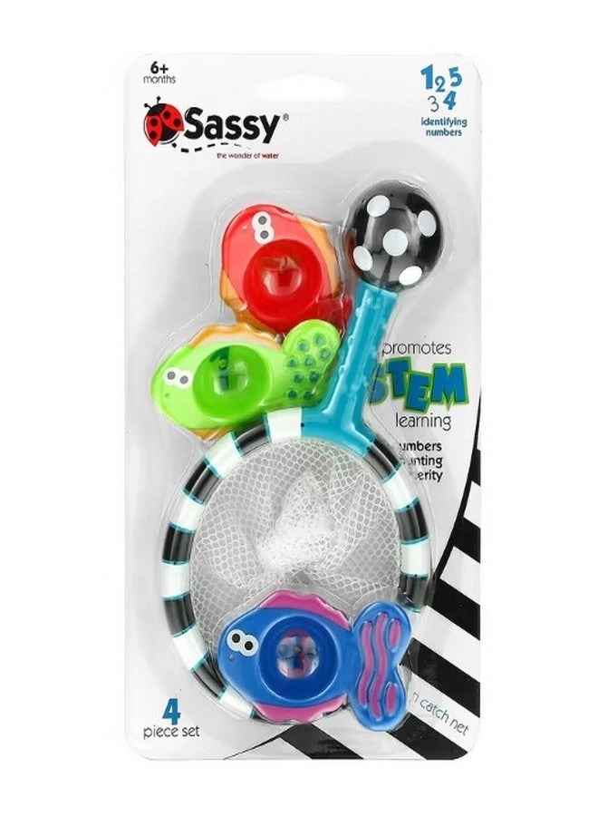 Sassy Catch n Count Net - 6 Months 4 Piece Set