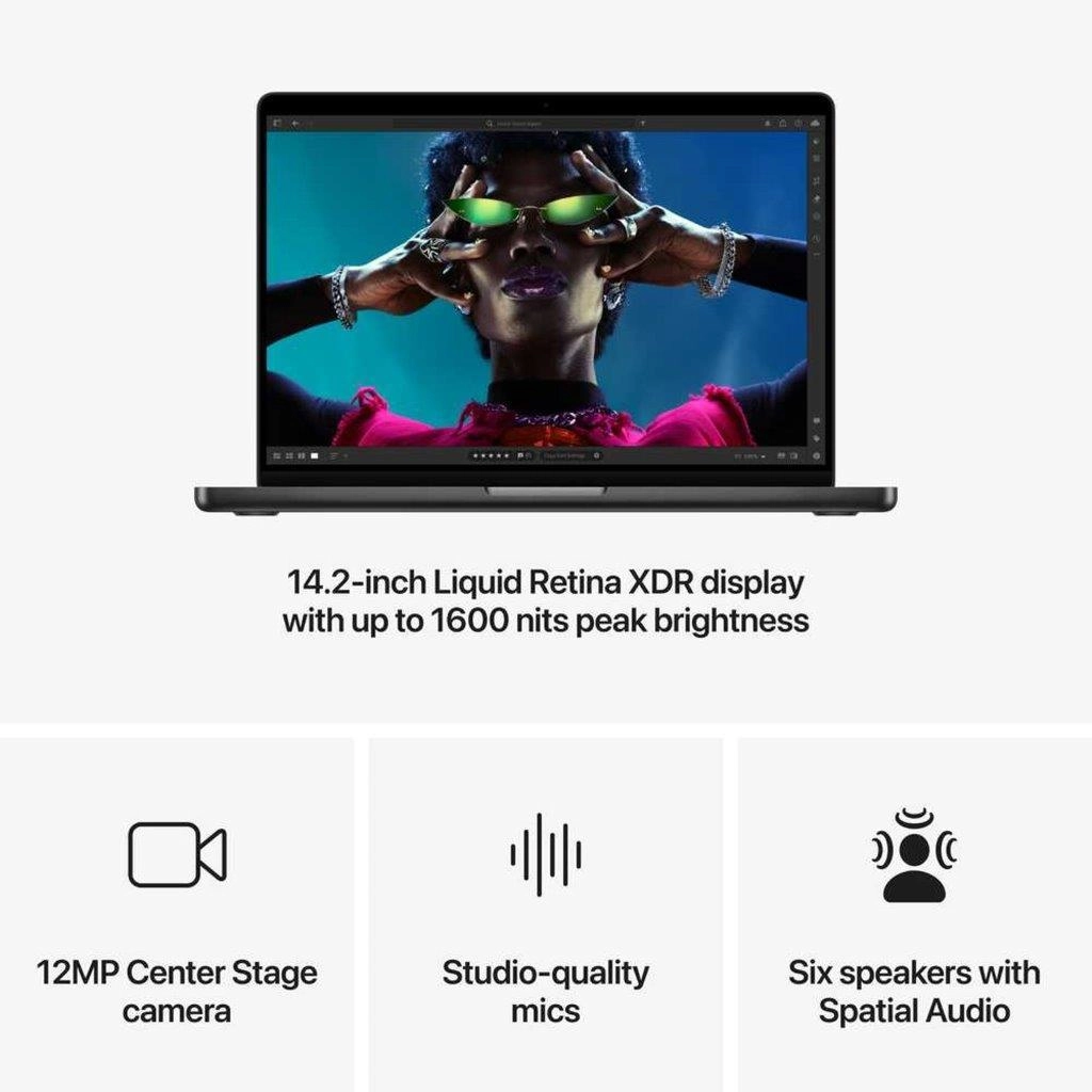Macbook Pro MX2J3ZS/A 2024 - 14.2'' M4 24GB 1TB SSD