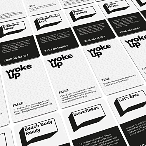 Woke Up: The Woke AF Trivia Game - Card Game