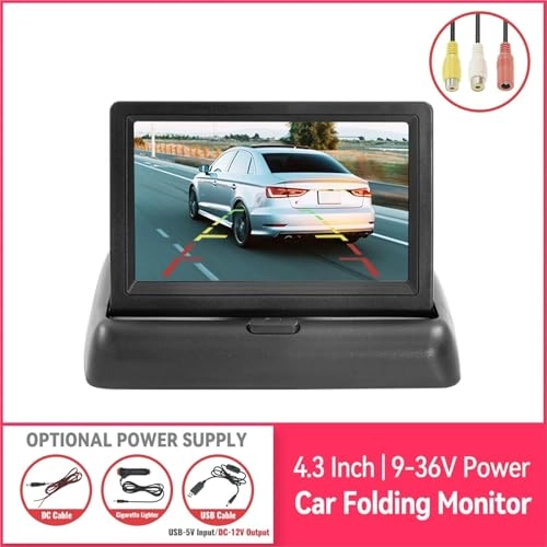 Car Folding Monitor Screen - 4.3 Inch