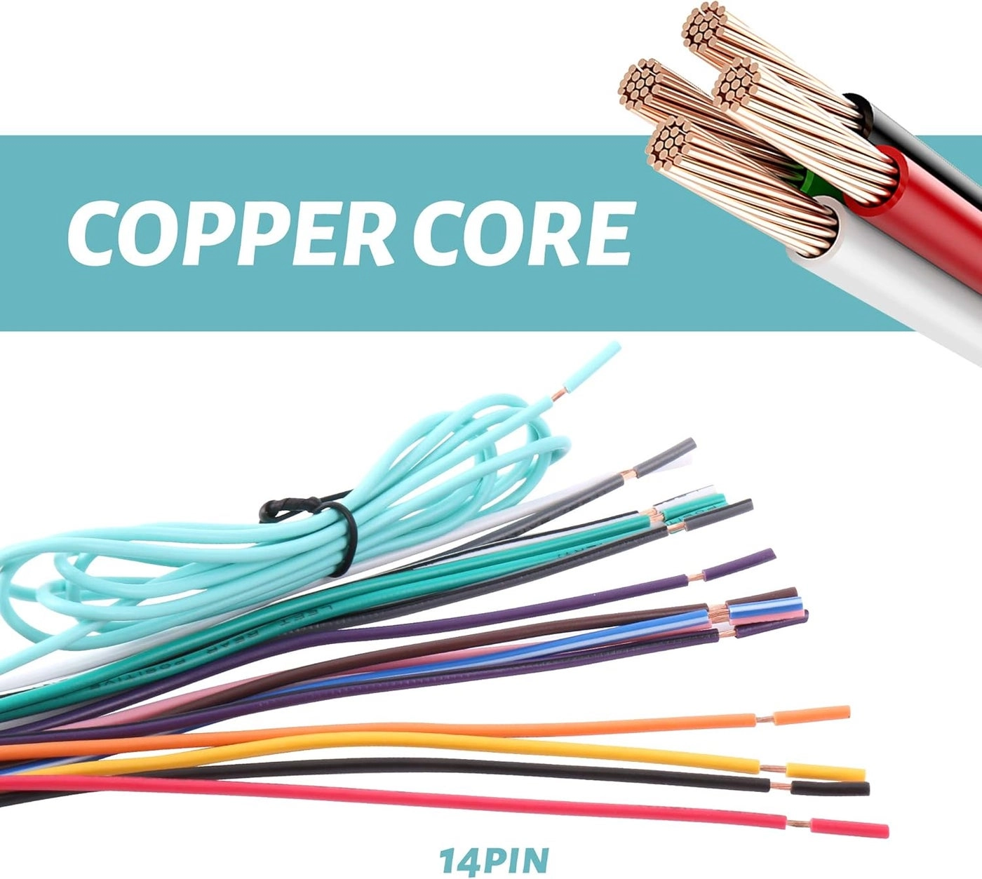 Car Stereo Power Speaker Wire Harness - Pioneer/Premier