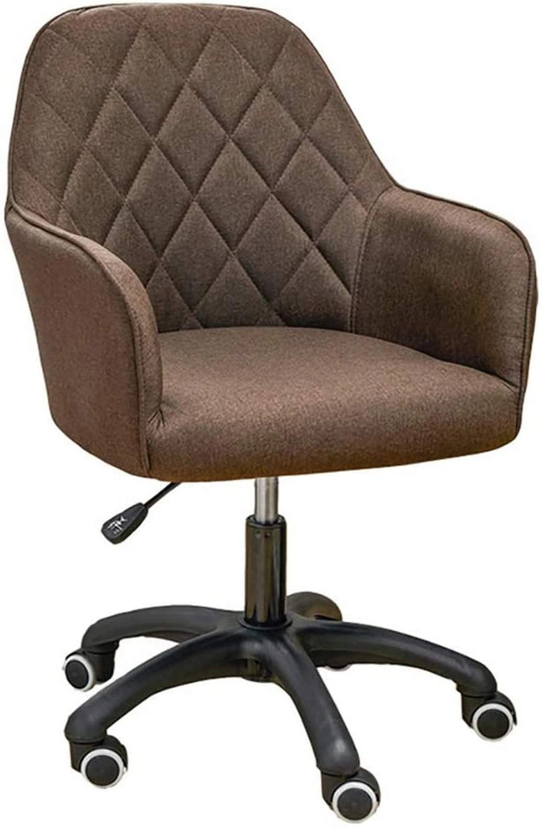 Velvet Task Chair - Adjustable Swivel Rolling Purple