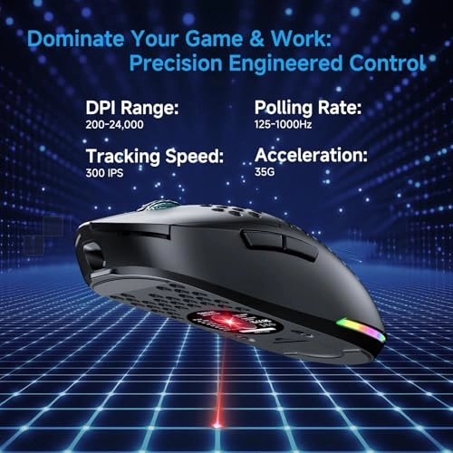 Falcon M1 Gaming Mouse - Wireless