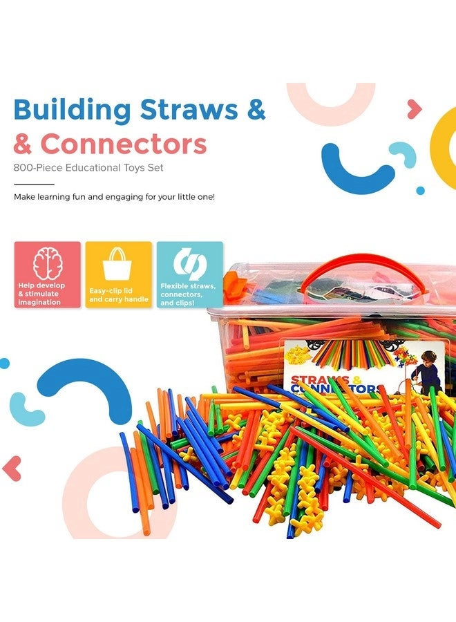 Straws Builders - Large 8 Inch Wheels Special Connectors