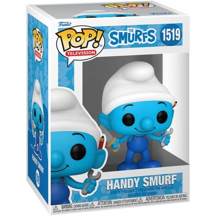Handy Smurf - The Smurfs (10.16 cm) (889698792585)