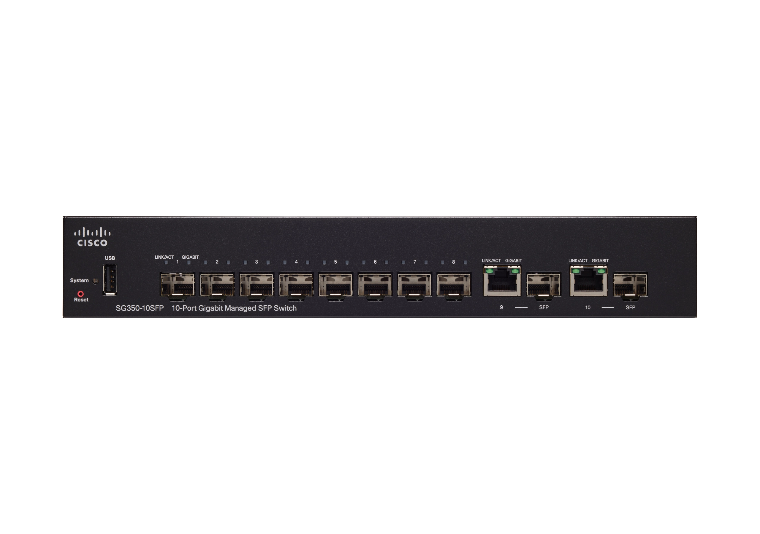 SG350-10SFP - 10-ports