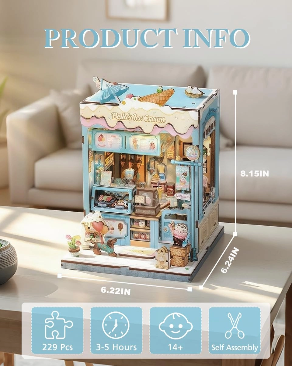 Book Nook Kit - Bella's Ice Cream