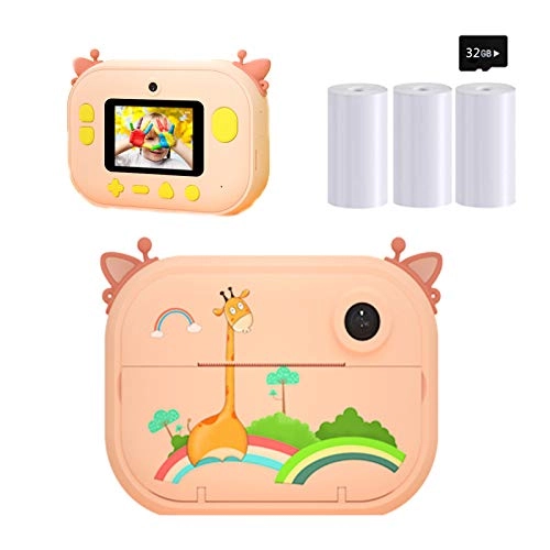 Children Instant Print Camera - 12MP 1080P 32GB