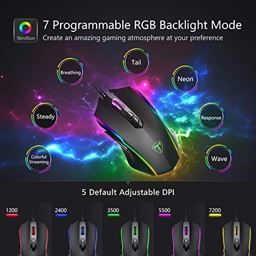 RGB Gaming Mouse - USB