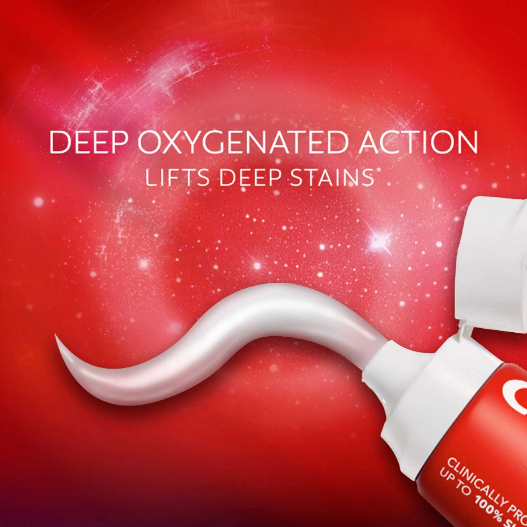 Optic White Oxygen hydrogen peroxide Toothpaste 50ml