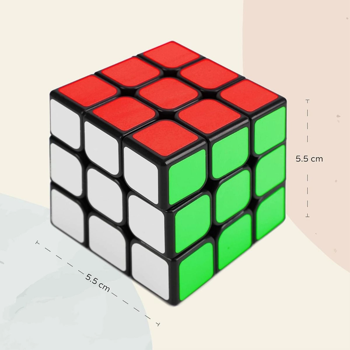 Magic Cube Puzzle Toy - 6+