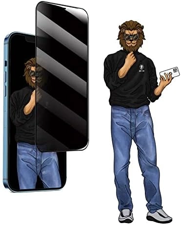 GREEN LION 9H Steve Privacy Full Glass Screen Protector - iPhone 12 Pro Max
