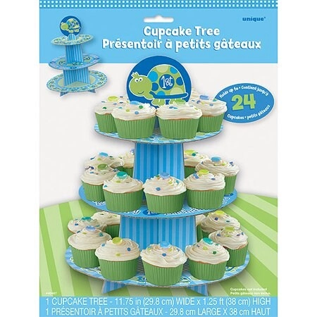 Party Zone First Birthday Turtle Cupcake Stand