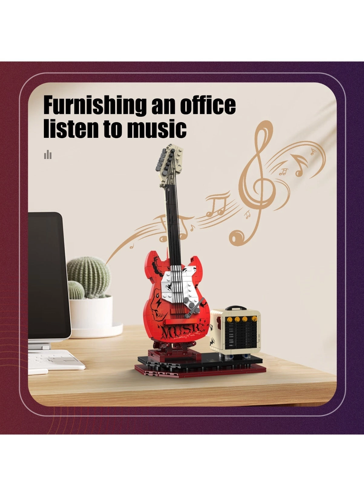 Guitar Building Block Set - Bluetooth Reverb Amplifier