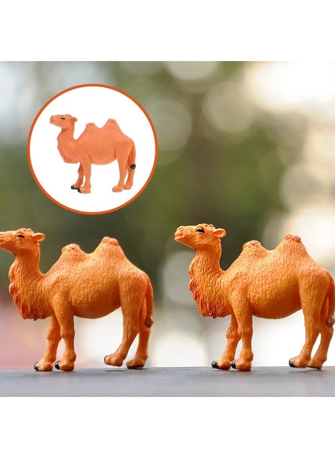 Miniature Camel Figurines - 4PCS Bactrian
