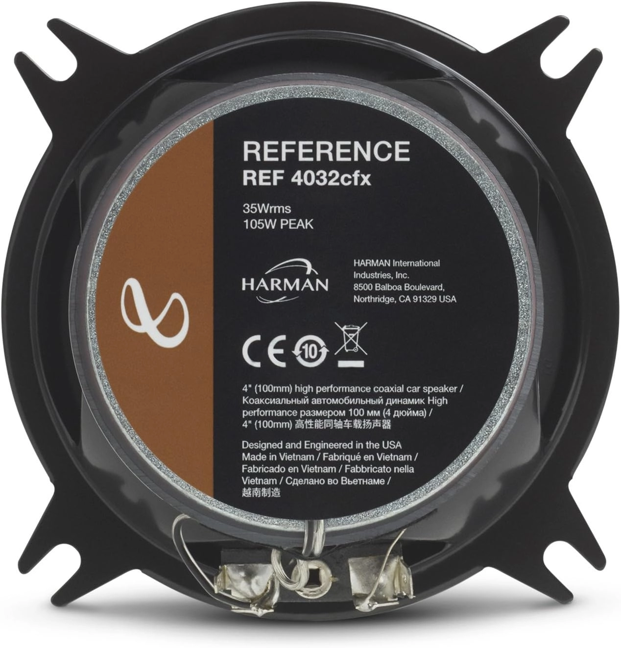 REF-4032CFX - 4" 2-Way