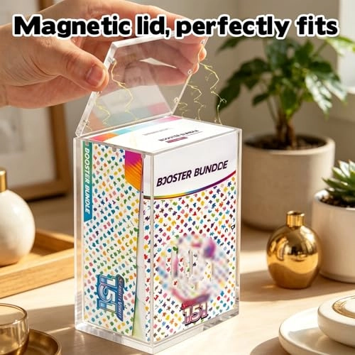 Acrylic Magnetic Display Case - 1.0 Count Compatible with Ultimate Collectible