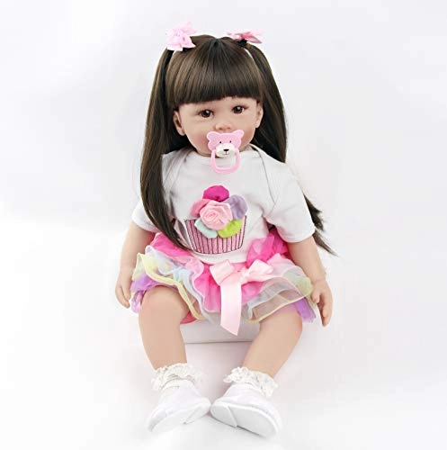 Reborn Baby Doll - 22 Inches / 55 cm Silicone Ages 3+