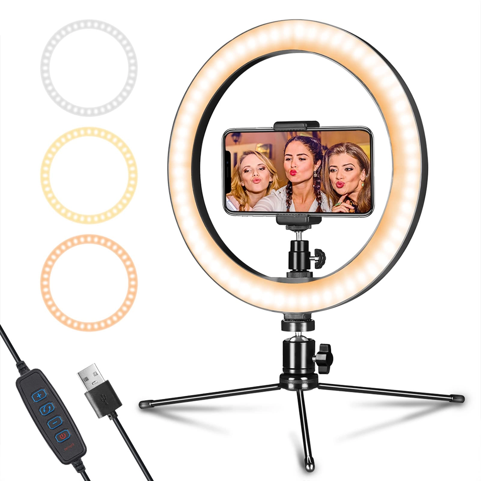 AIXPI LED Ring Light - 10"