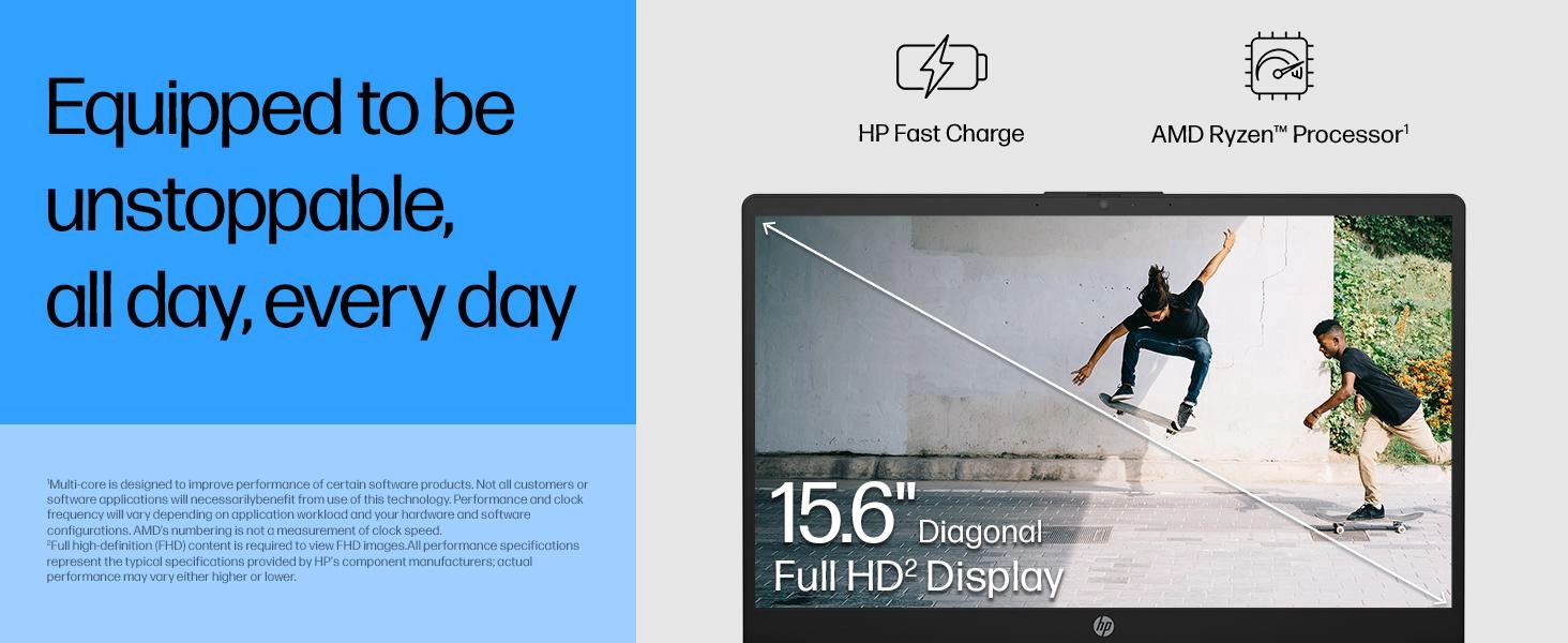 15-FC0051NE - 15.6'' Ryzen 5 7520U 16GB 512GB SSD