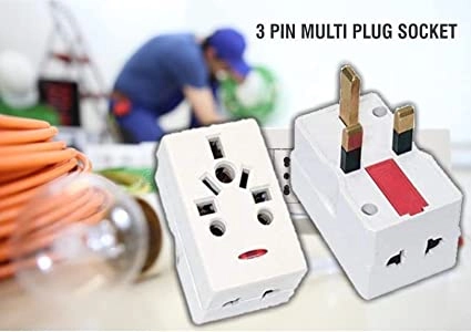 03 Way Adapter - KSA/UAE/UK/HK US/AU/JP/CN