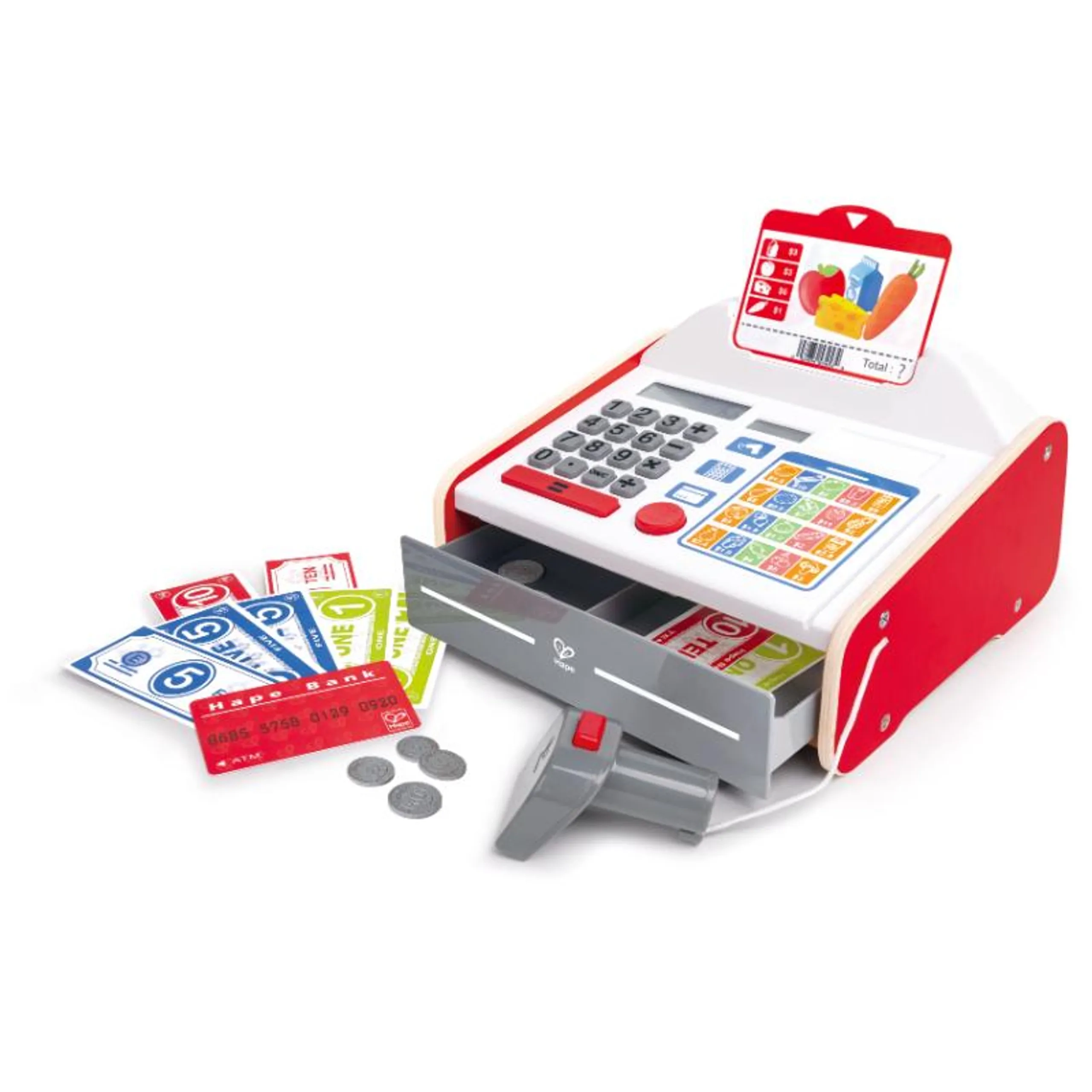 Hape Beep n Buy Toy Cash Register (E3184)