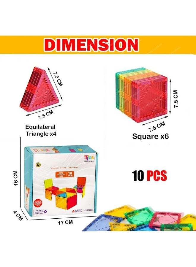 Magnetic Blocks - 10 pcs