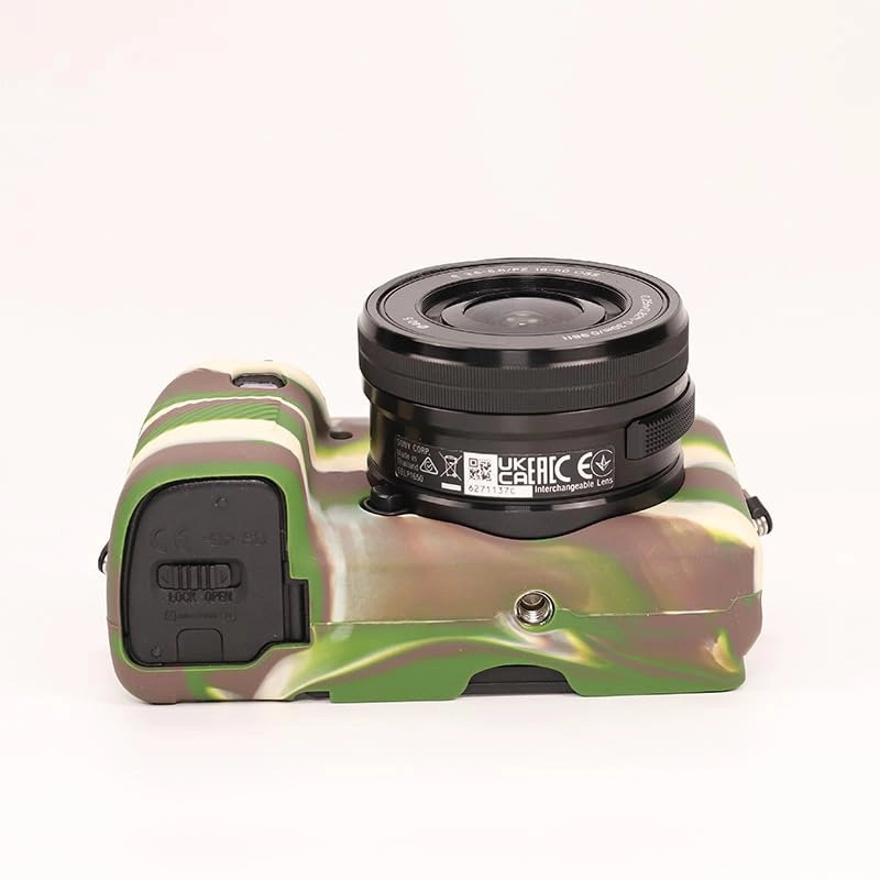 Camera Case Compatible with Sony Alpha A6100 A6300 A6400 - A6100 A6300 A6400 Soft Silicone Protective Shell