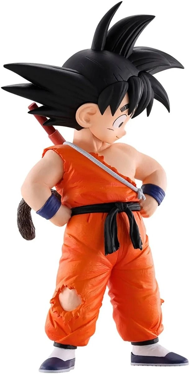 Ichibansho Son Goku & Korin The Lookout Above the Clouds - approximately 5.9" (Goku)/ 3.5" (Korin) tall