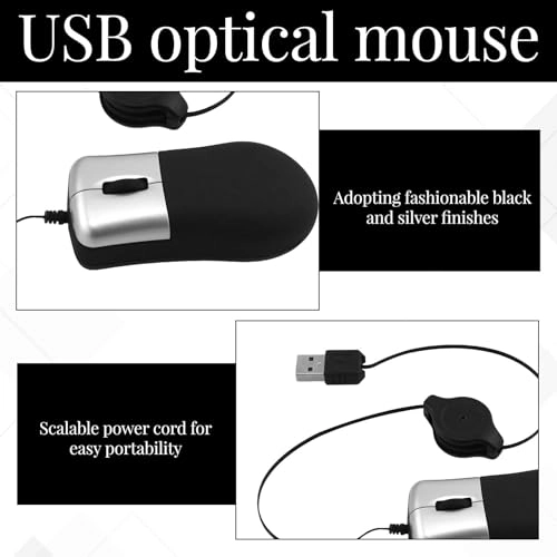 Mini Travel Mouse - USB