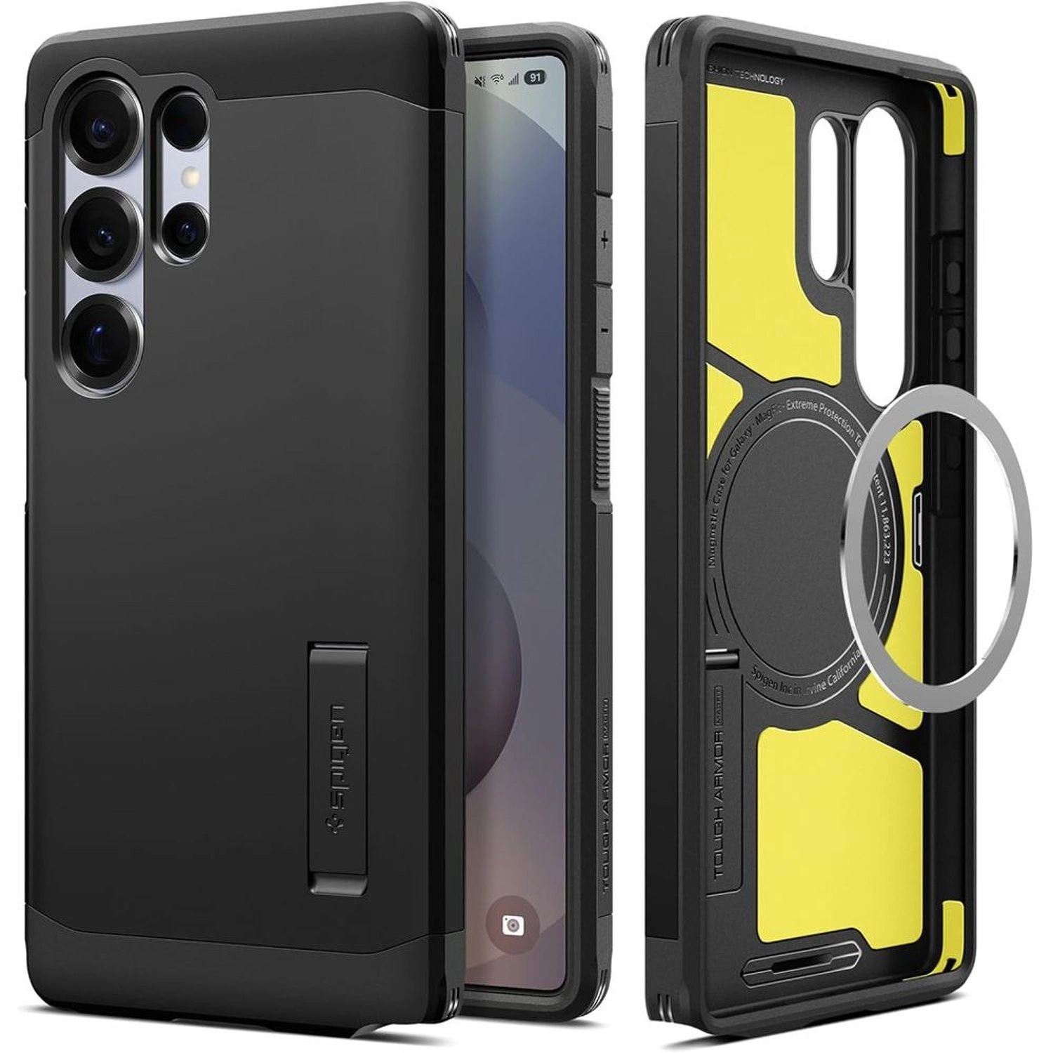 Spigen Tough Armor AI MagFit Case for Samsung Galaxy S25 Ultra