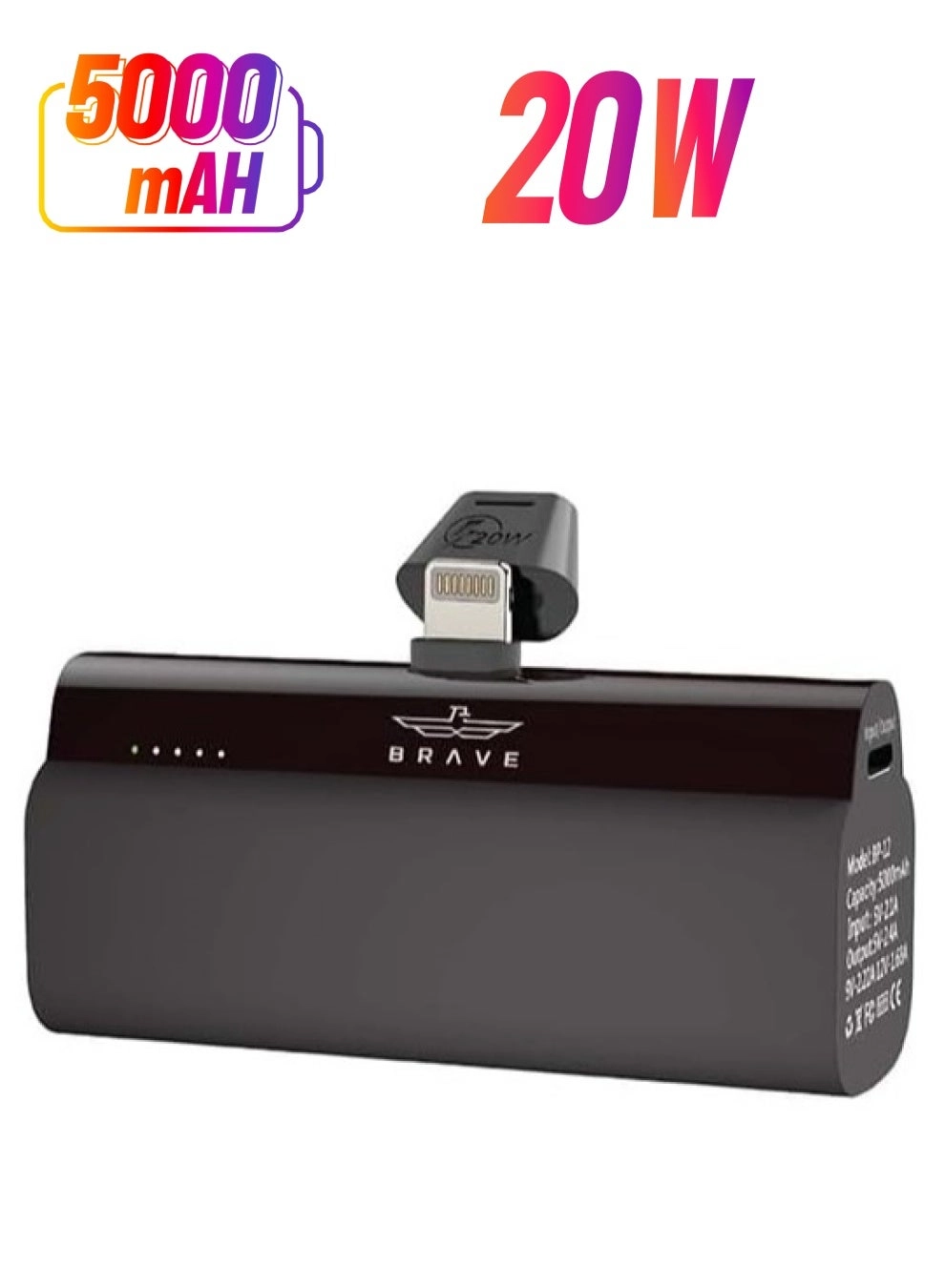 Brave Mini - 5000 Watt-hour 20 Watt