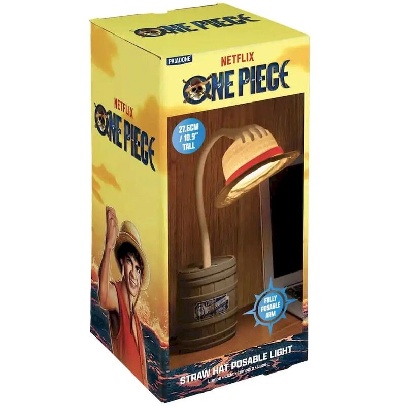 Straw Hat Posable Light - lamp