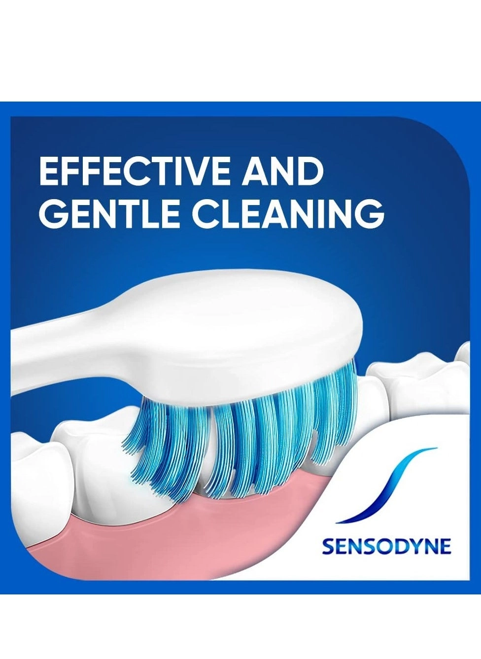 Tooth Brush Sensitive - Soft 3-Piece Pack Multi colors