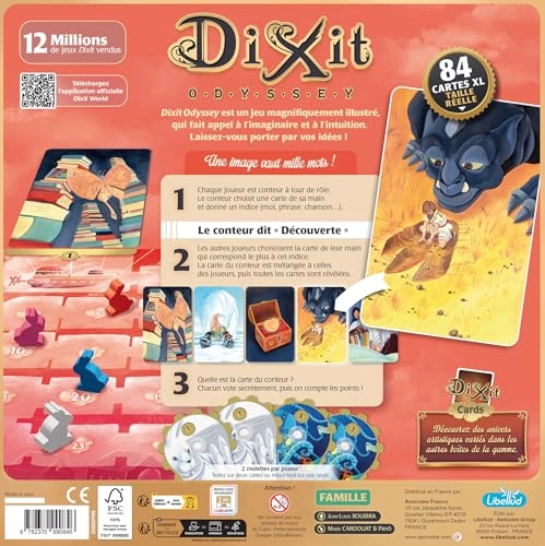 Dixit Odyssey: Edition 2022 - Communication Game (French)