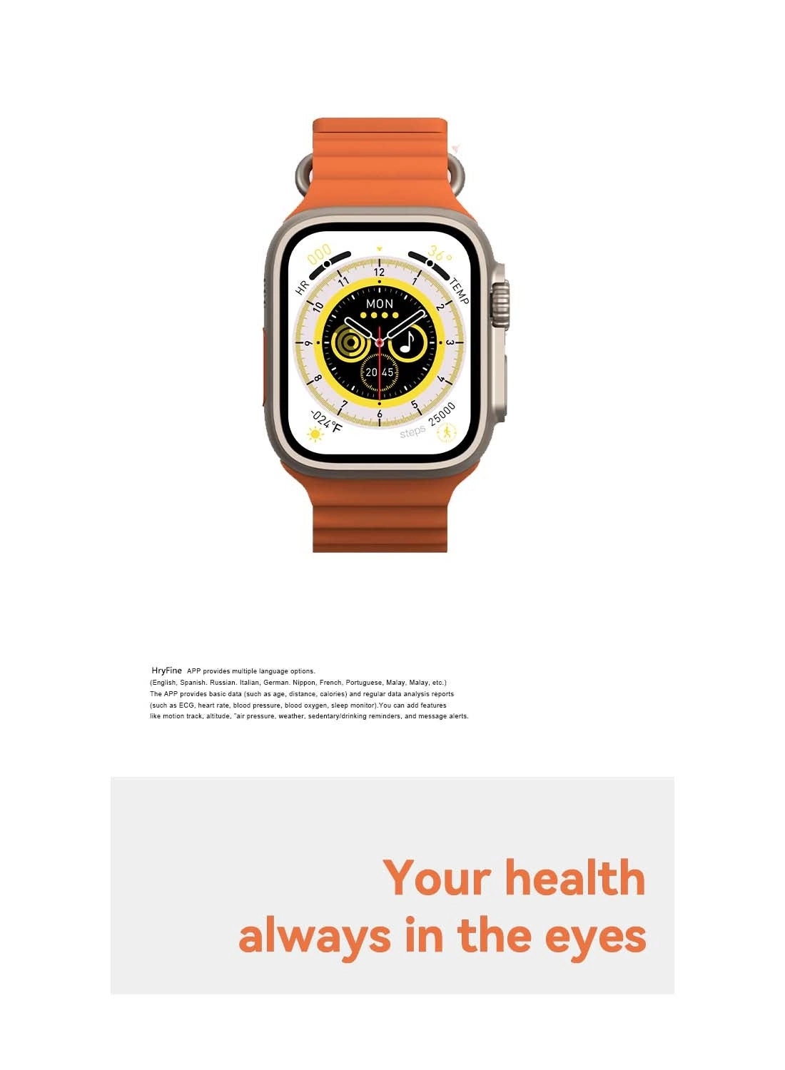 F8 Ultra 49mm Aluminium GPS