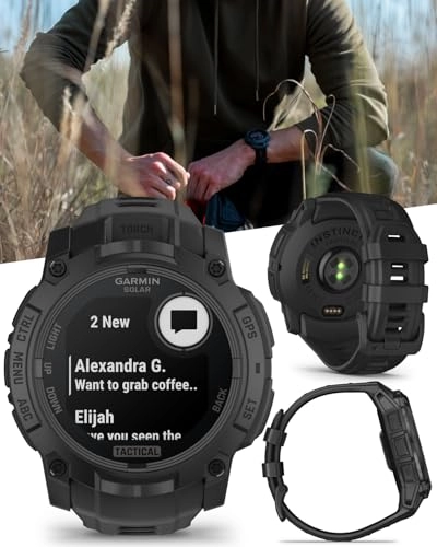 Instinct 3 Solar 50mm Fiber-reinforced polymer GPS + Power Bank