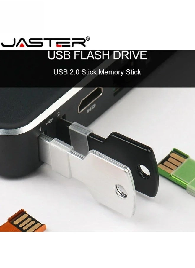 Metal Key Shape Flash Drive 64GB