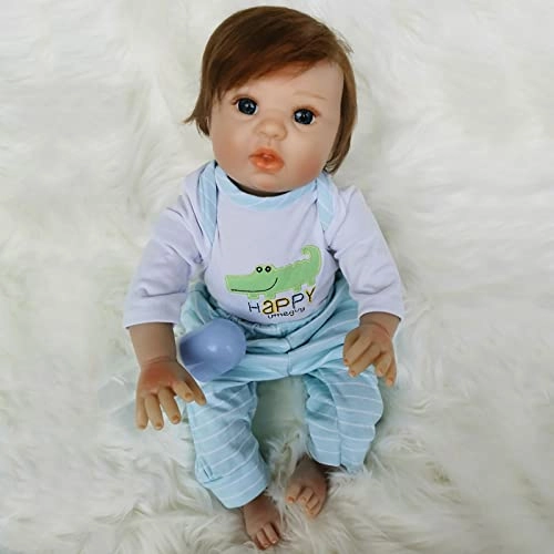 Rebirth Baby Doll - 20 Inch Vinyl Cotton Body Blue Eyes