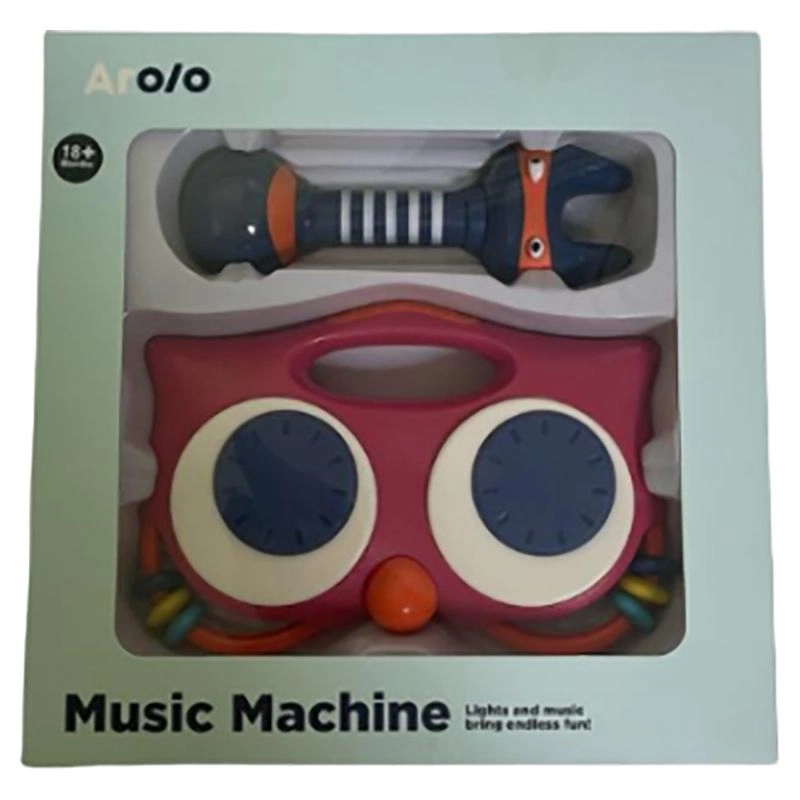 Arolo Baby Player Rattle Owl - 6 months